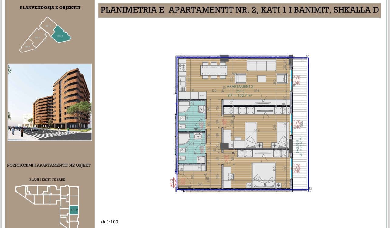 Shitet Apartament tek OASIS RESIDENCE