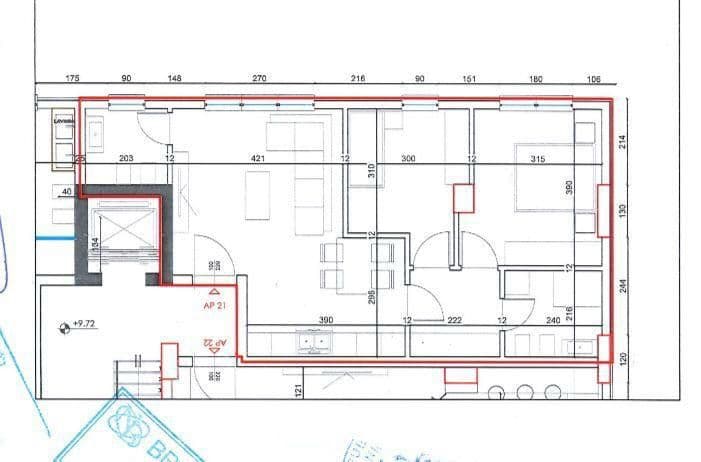 Apartament 2+1 Për Shitje në Rruga e Elbasanit, Tiranë - 168,750€ | 97 m²