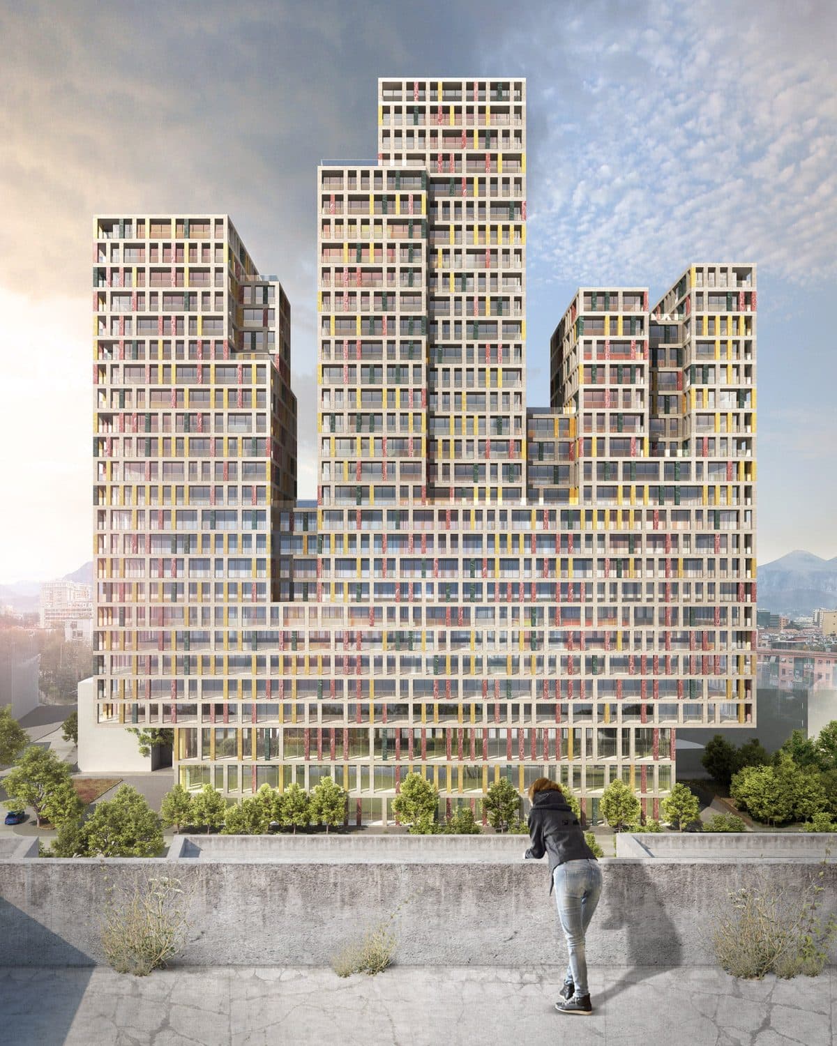 Shitet apartament 2+1+2 tek Zogu Zi ( Manhatan 1 ) 2