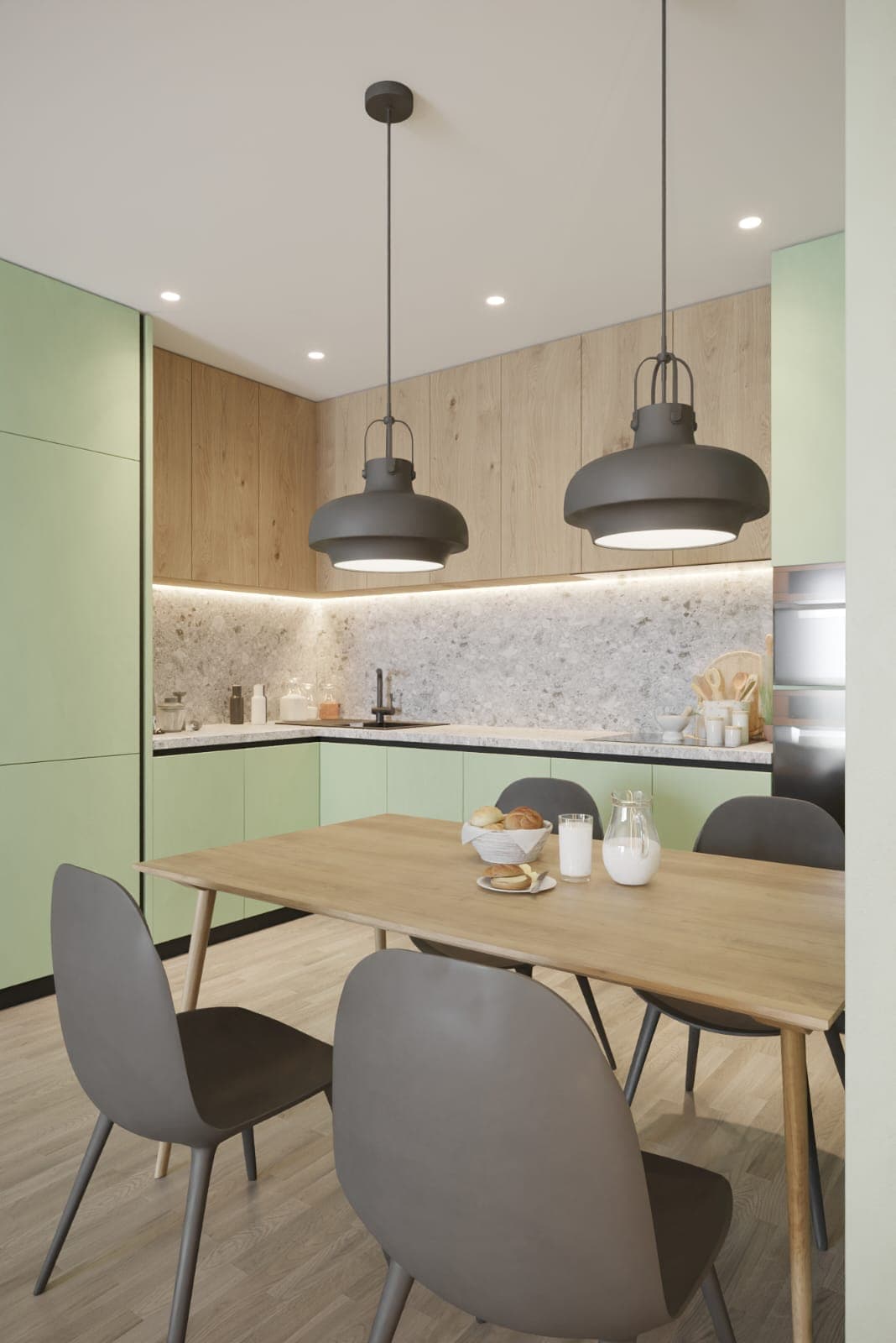 Jepet me qera apartament 2+1 ne Qender 2