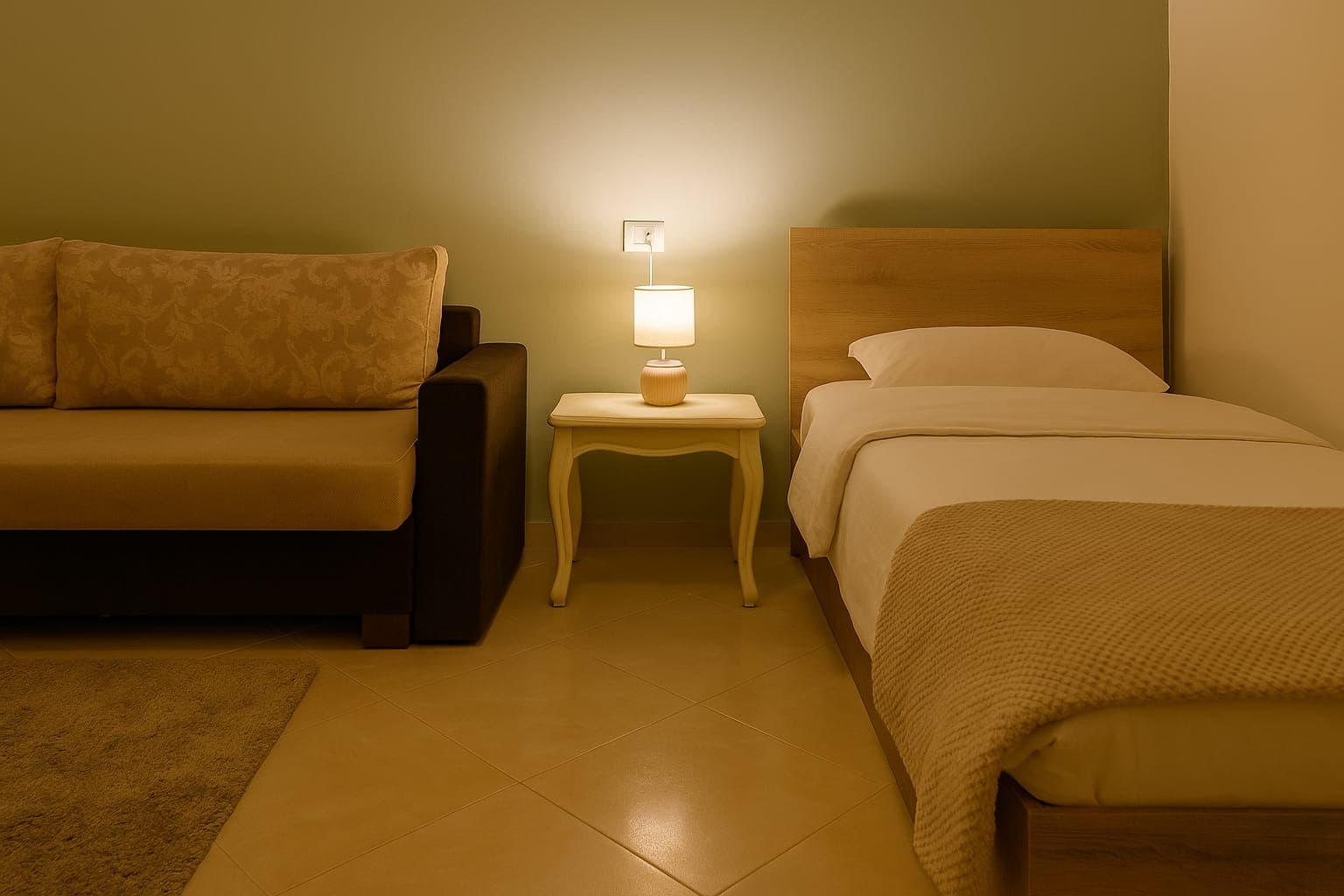 Jepet me qera apartament 2+1 ne Qender 3