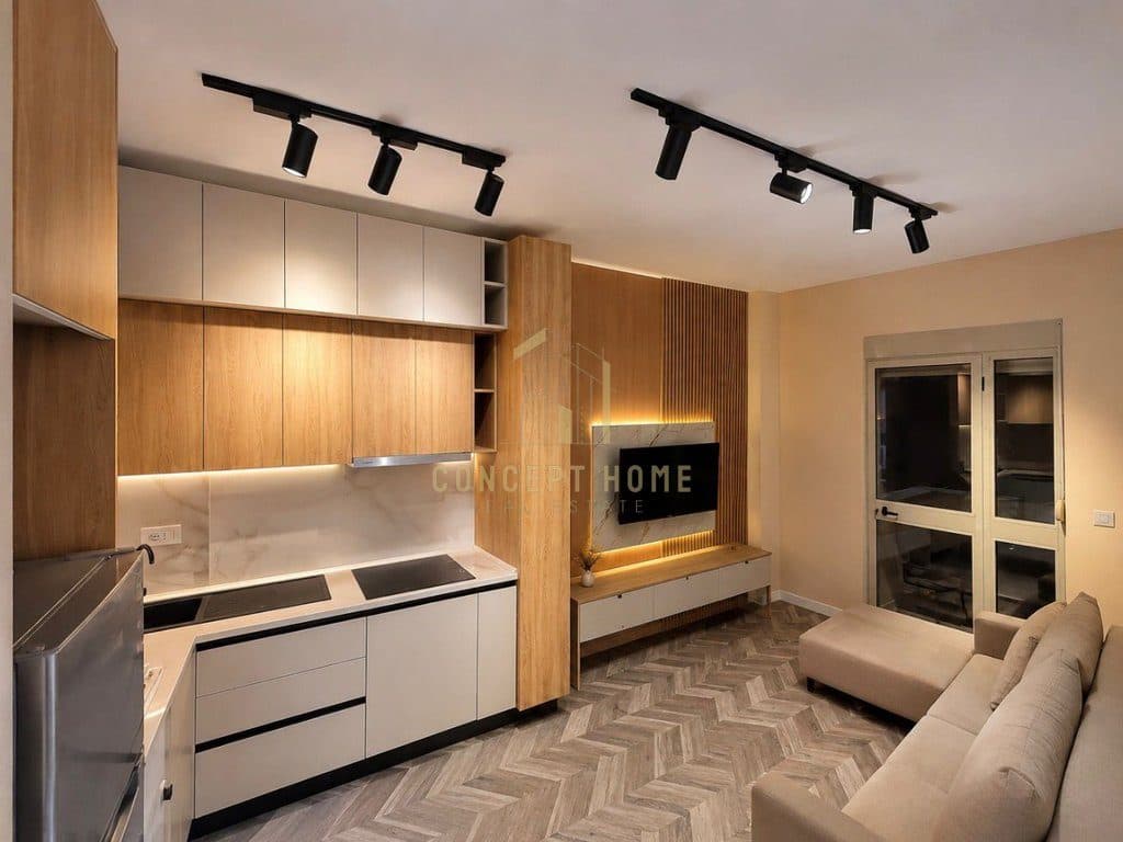 jepet me qera super apartament 1+1 ne