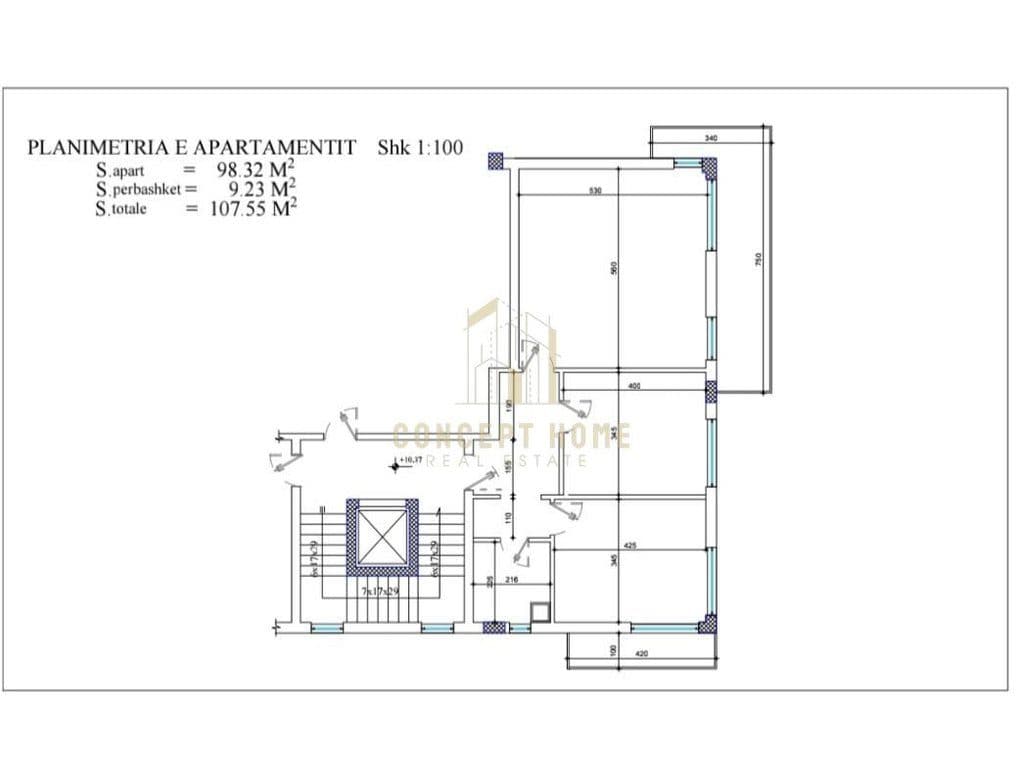 Apartament 2+1 ne shitje tek Liqeni Artificial. 2
