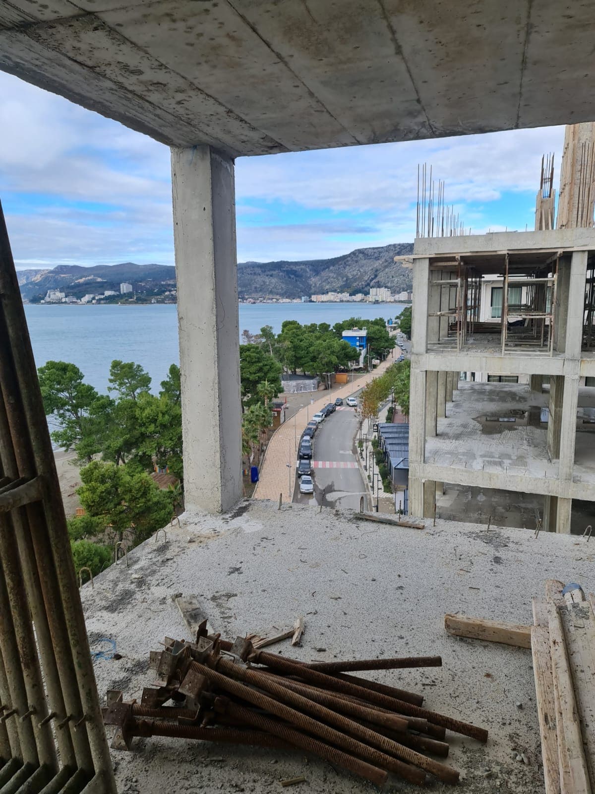 Shitet apartament 1+1 me pamje nga deti ne Shengjin 1