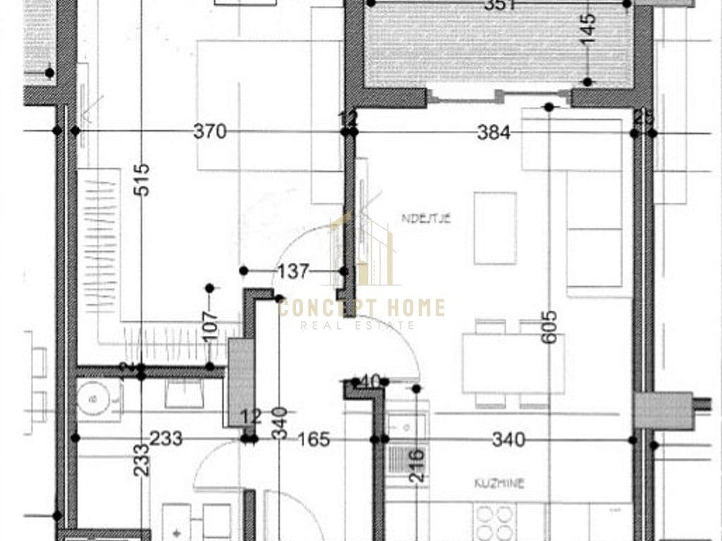 Apartament 1+1 Për Shitje në Paskuqan, Tiranë - 80,960€ | 73.6 m²