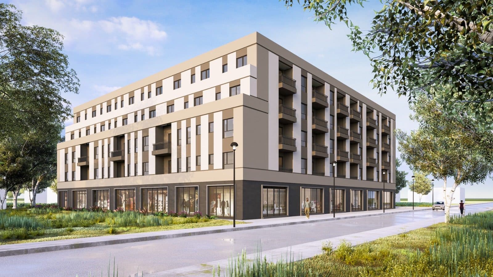 Shitet Apartament 1+1 ne Kamez 2