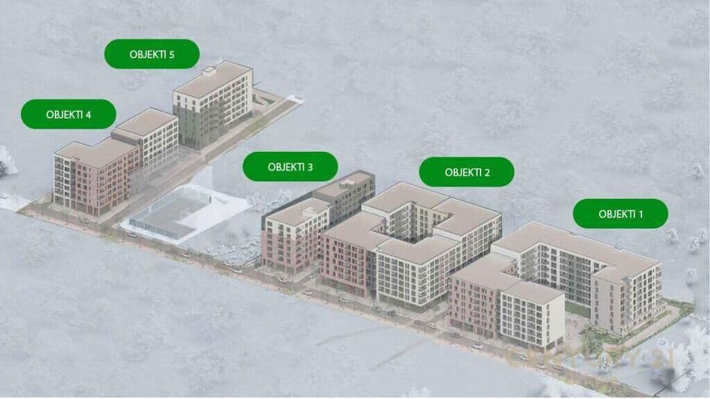Shitet apartament 3+1+2 ne Paskuqan (Ringside Residence)