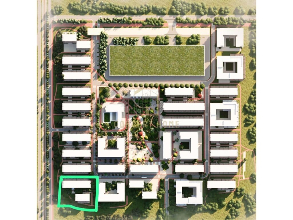 Shitet apartament 2+1+2 Univers City