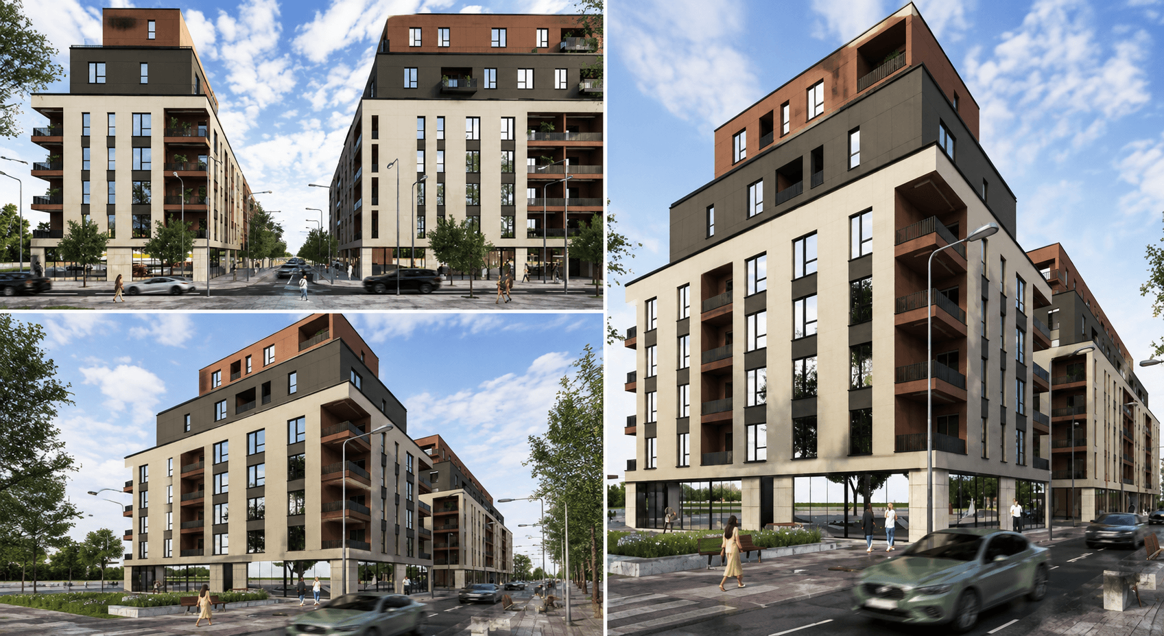 Shitet apartament 2+1 ne Kamez 2
