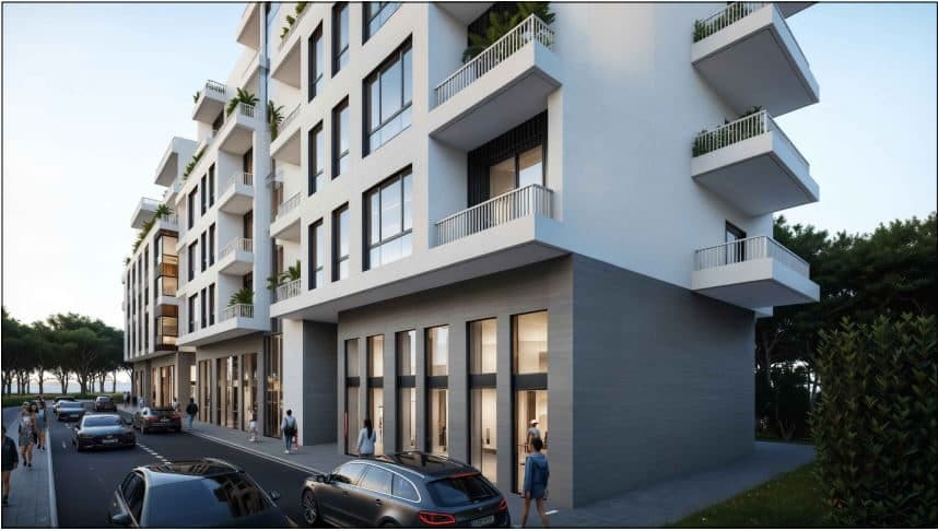 Shitet Apartament 2+1 ne Golem 3
