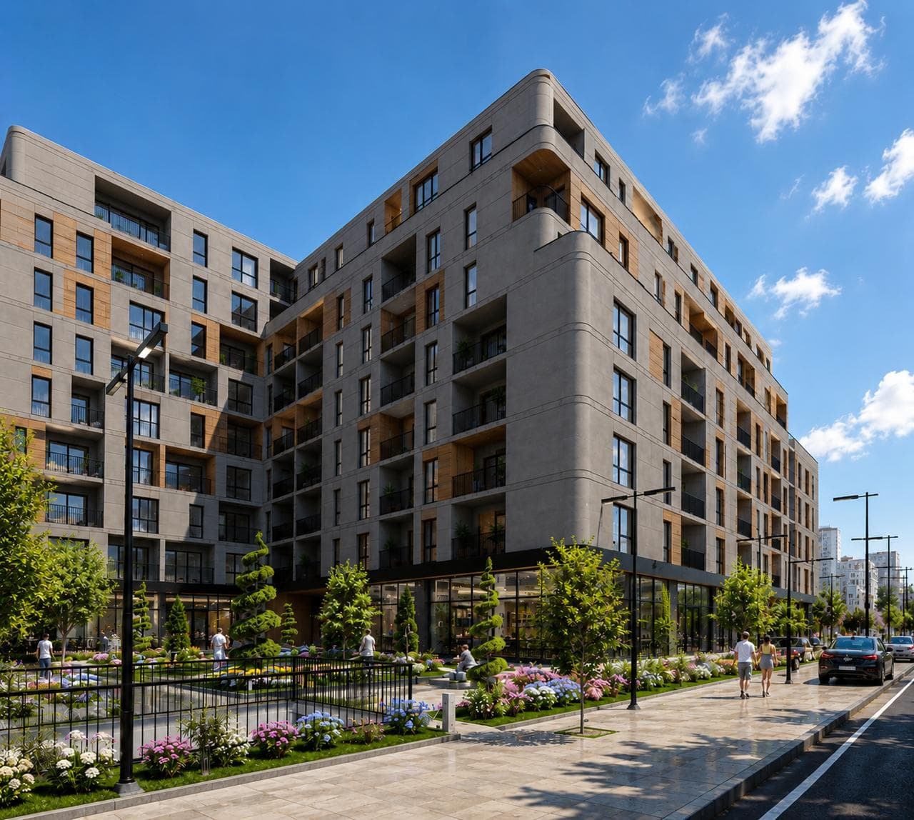 ( Okazion ) Apartament 2+1+2 Për Shitje në Kamez, 80 Milion e 350 Mijë Lekë. | 94.53 m² 4