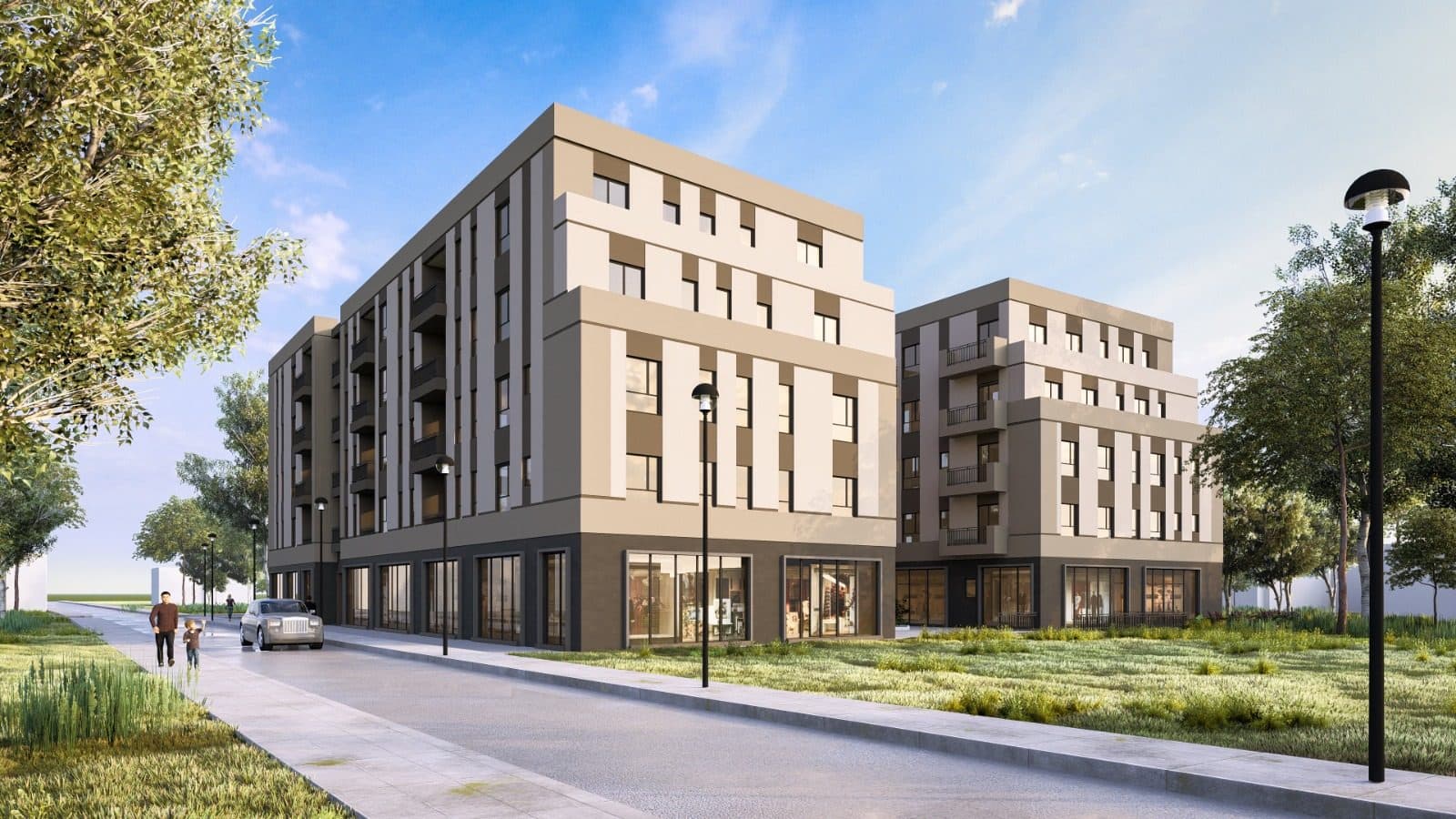 Shitet Apartament 2+1 ne Kamez 3
