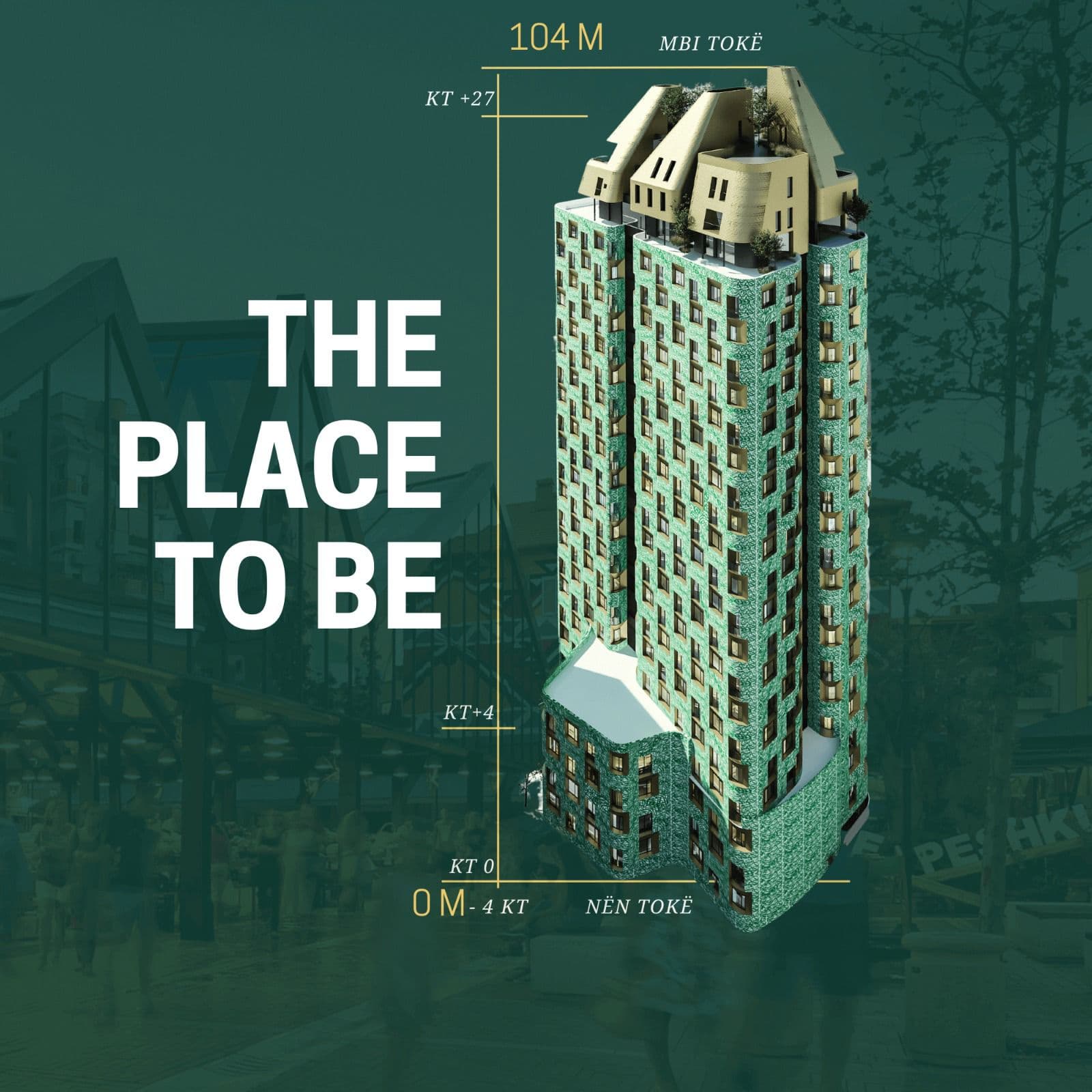 Garazh / Parkim Për Shitje tek Pazari i Ri, Rezidenca "Bazaar Gate, Tiranë - 70,000€ | 43.6 m² 2