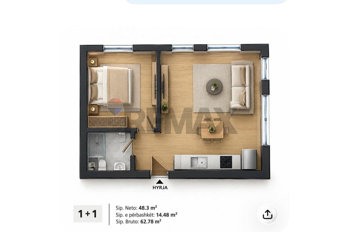 Apartament - Në Shitje - Rruga Hasan Vogli, Tiranë