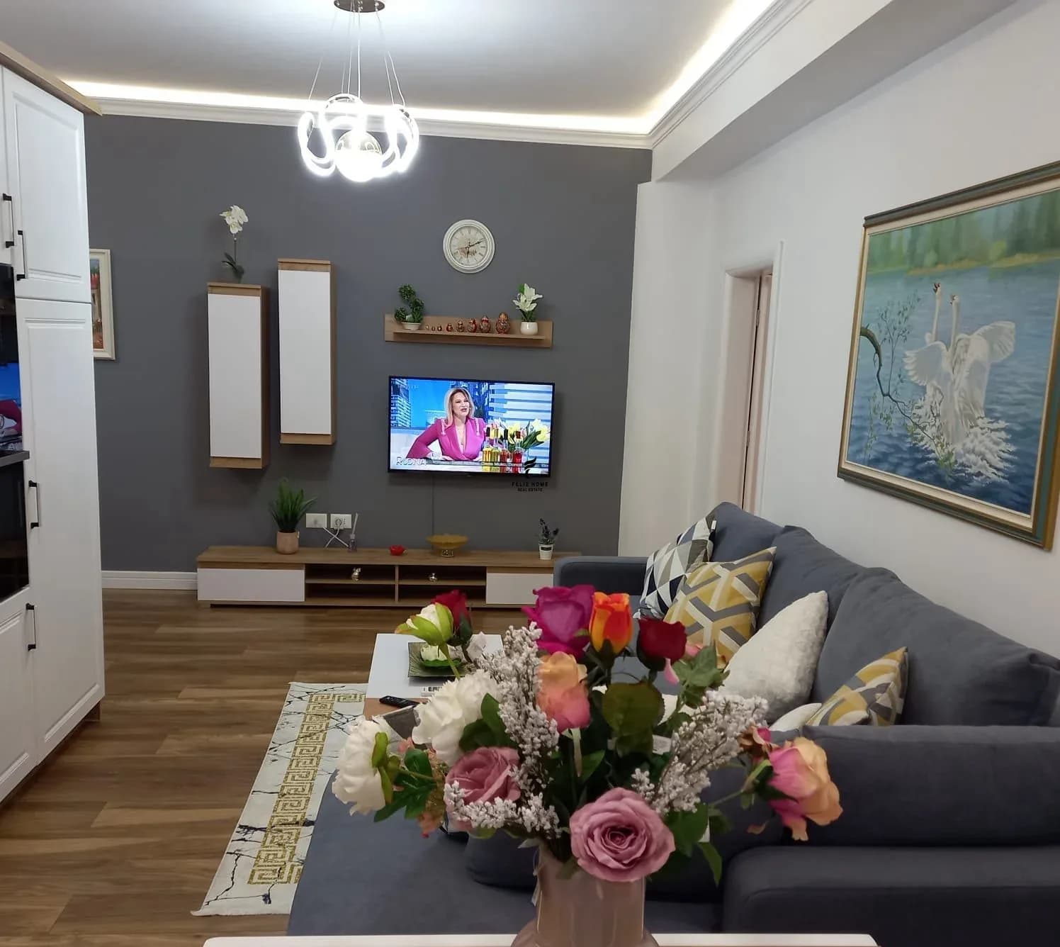 APARTAMENT ME QERA 1+1 BLLOK 65.000 LEKE 2