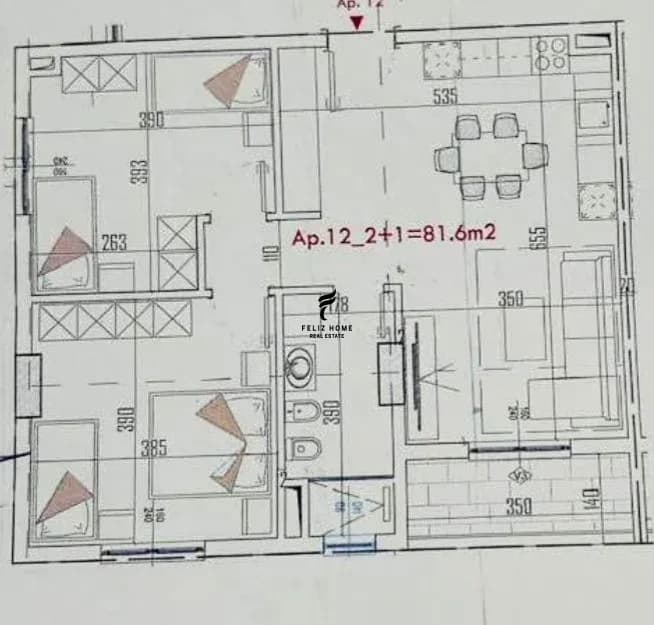 SHITET APARTAMENT 2+1 PASKUQAN 129.000 EURO 3