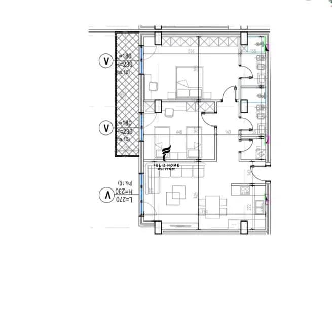 SHITET APARTAMENT 2+1+2 KODRA E DIELLIT 2 232.000 EURO