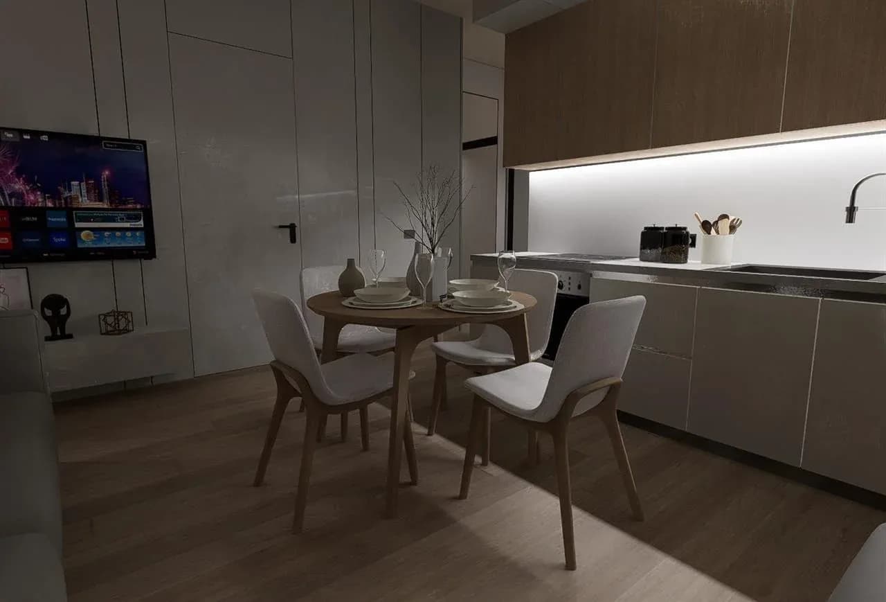 APARTAMENT ME QERA 1+1 KODRA E DIELLIT 850 EURO 3