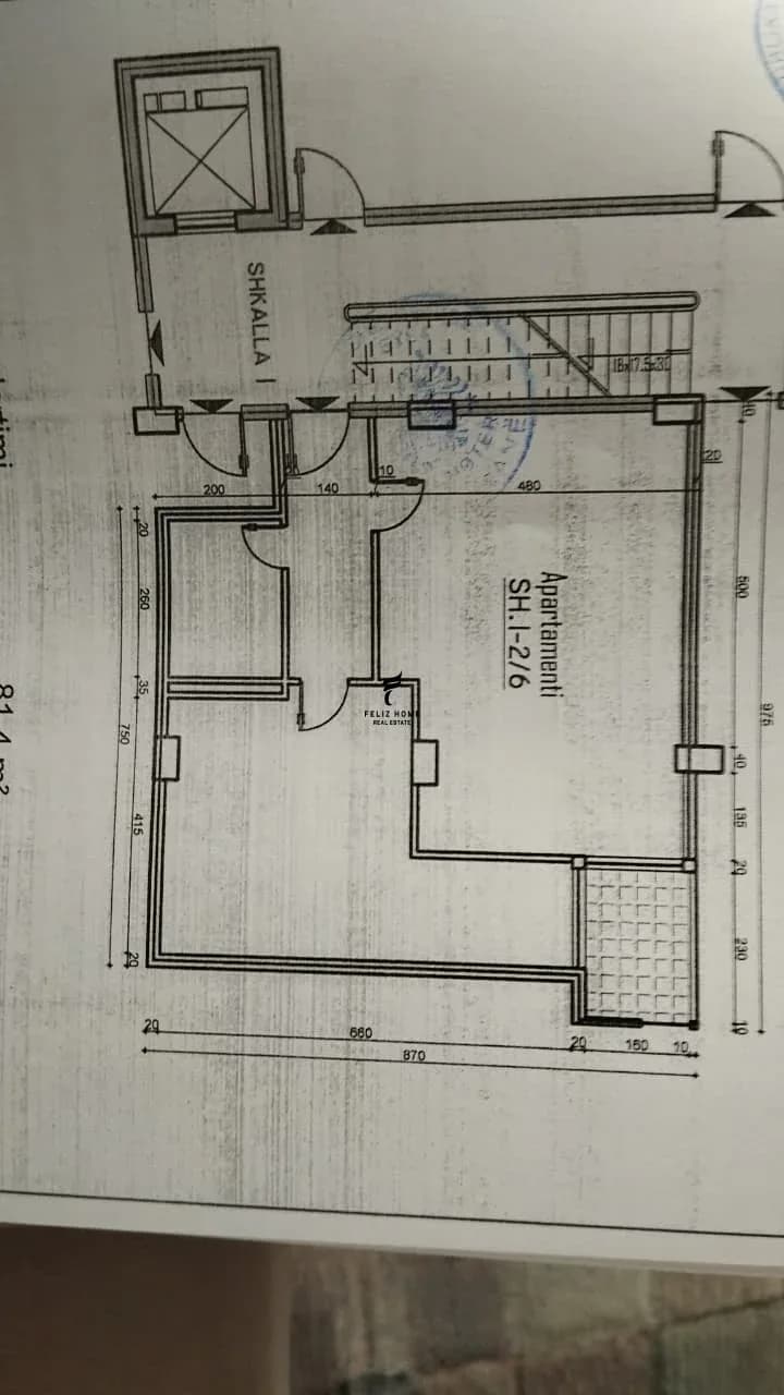 APARTAMENT ME QERA 1+1 PORCELAN 55.000 LEKE 3
