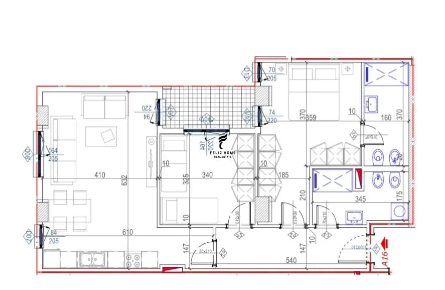 SHITET APARTAMENT 2+1+2 KOMUNA E PARISIT 309.000 EURO 4
