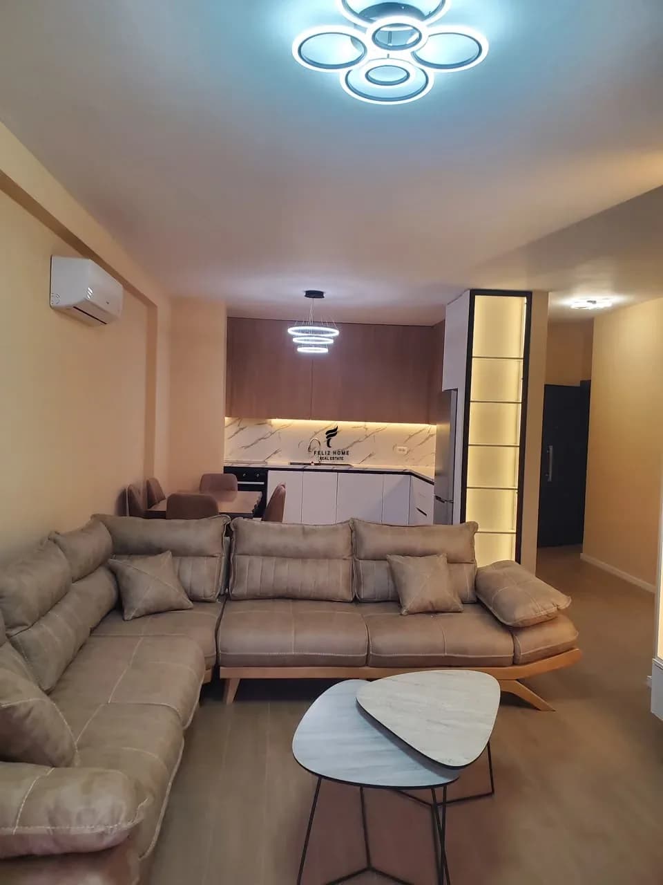 APARTAMENT ME QERA 2+1 LIQEN I THATE 1300 EURO
