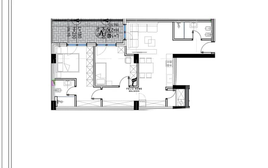 SHITET APARTAMENT 2+1+2 KODRA E DIELLIT 2 193.000 EURO