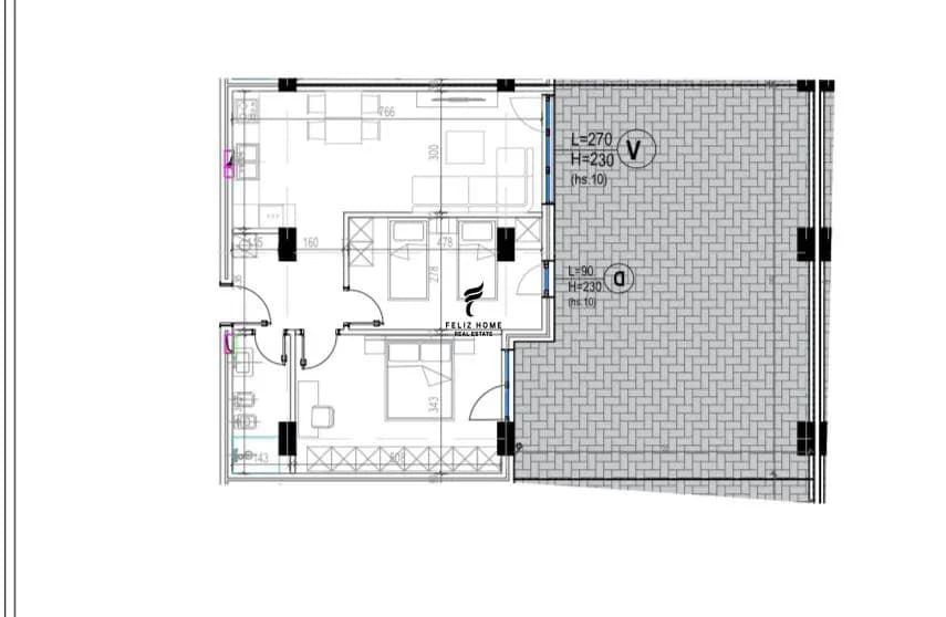 SHITET APARTAMENT 2+1 KODRA E DIELLIT 2 210.000 EURO