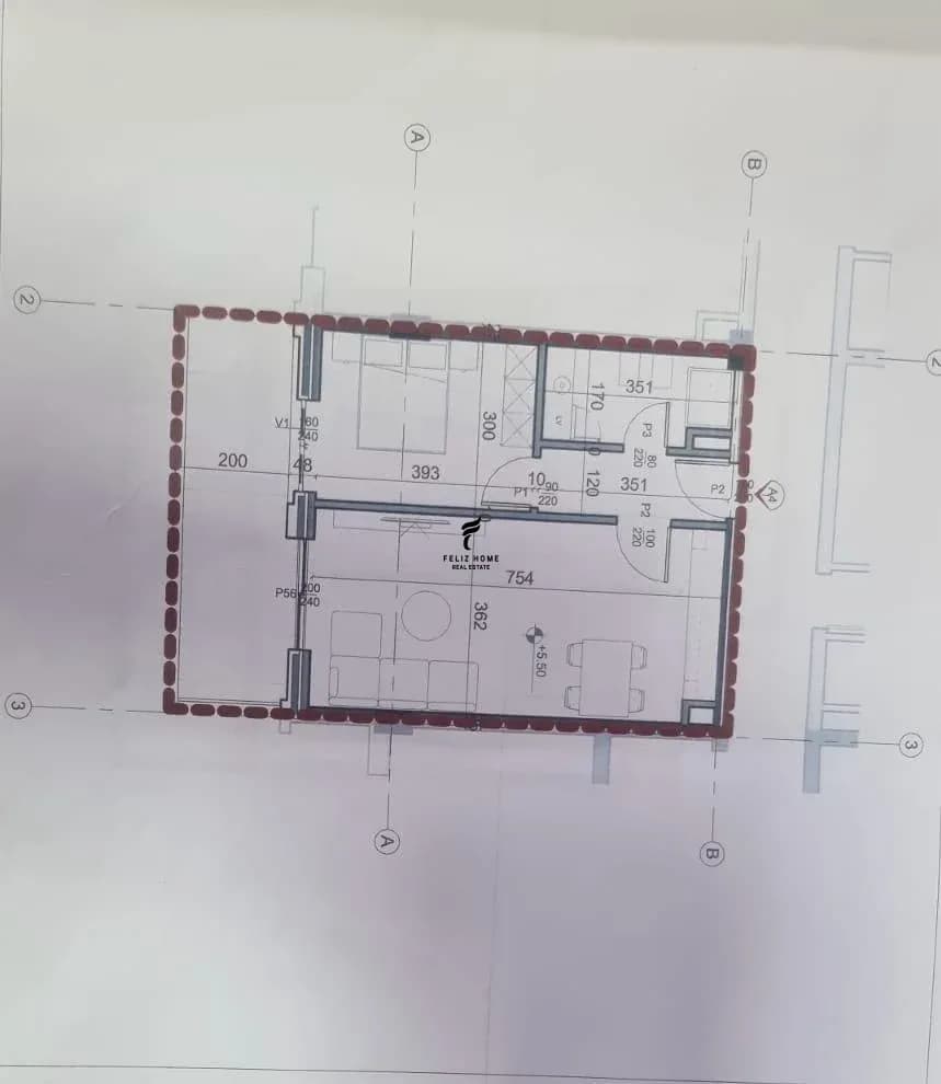SHITET APARTAMENT 1+1 SH FUSHA AVIACIONIT 18.690.000 LEKE