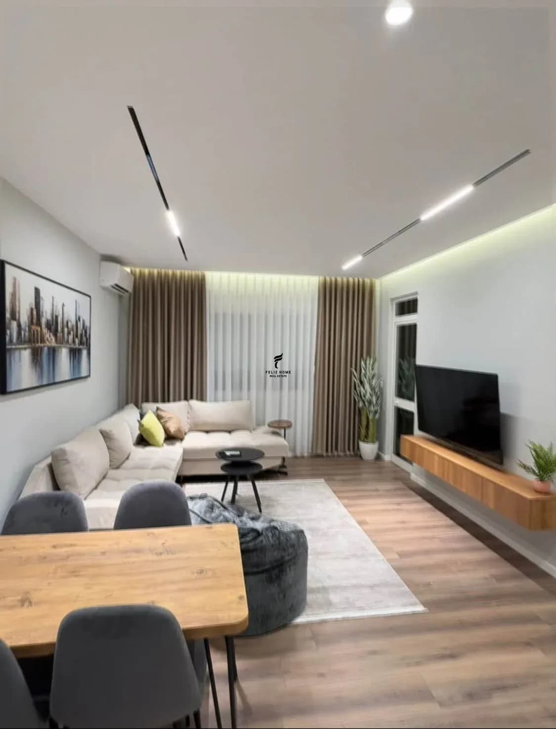 APARTAMENT ME QERA 1+1 ASTIR 55.000 LEKE