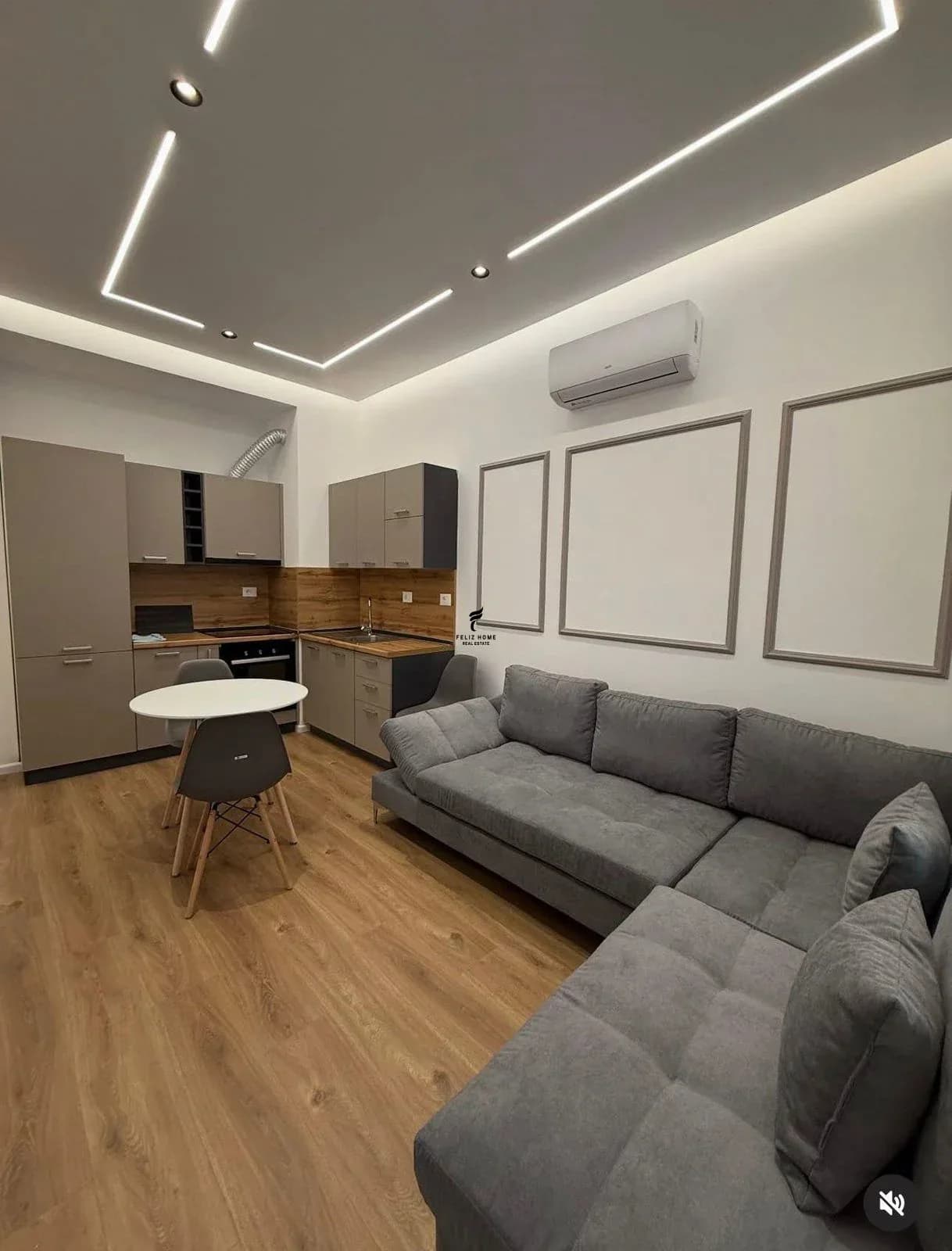 APARTAMENT ME QERA 1+1 ALI DEMI 44.000 LEKE