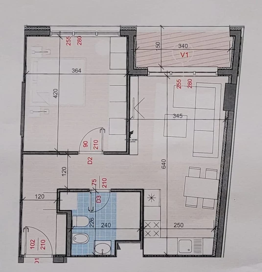 SHITET APARTAMENT 1+1 ALI DEMI 180.000 EURO 3