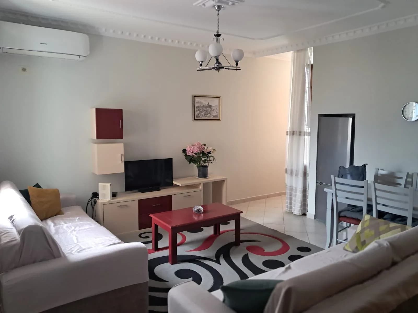 APARTAMENT ME QERA 2+1 QENDER 55.000 LEKE