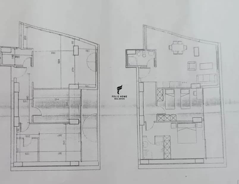 ZYRE ME QERA 110 M2 KOMUNA E PARISIT 1430 EURO