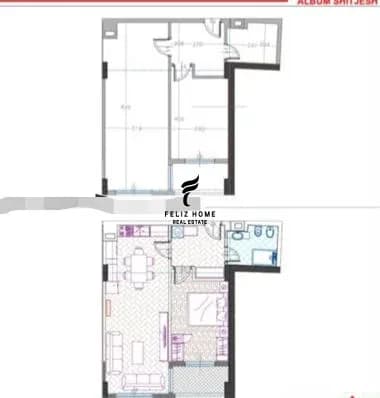 SHITET APARTAMENT 1+1+BALLKON STACIONI TRENIT 183.500 EURO 3