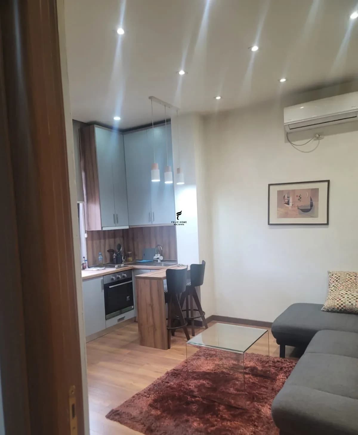 APARTAMENT ME QERA 1+1 9-KATSHET 60.000 LEKE 2