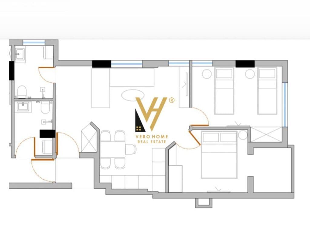 SHITET APARTAMENT 2+1 TEK KIKA 1, KOMUNA E PARISIT 210.000 EURO 4