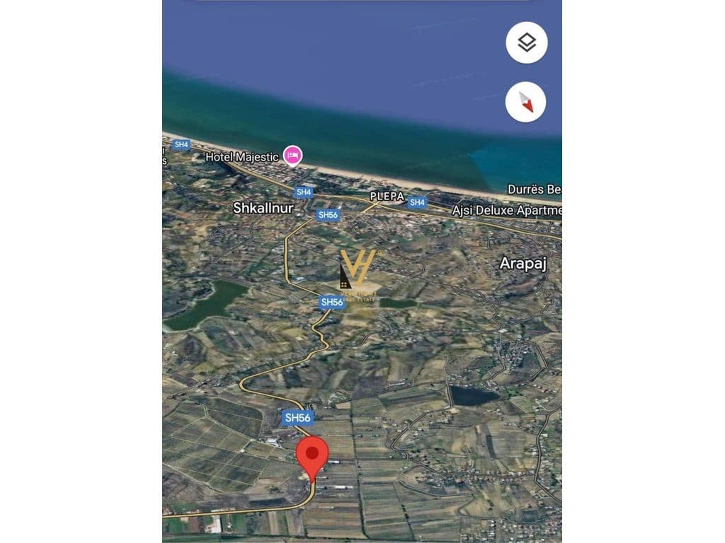 SHITET TOKE 1.750 NE ARAPAJ, DURRES 120.000 EURO