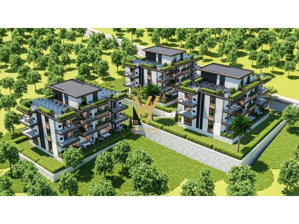 Shitet Apartament 2+1+ballkon ne Golem 75 m2