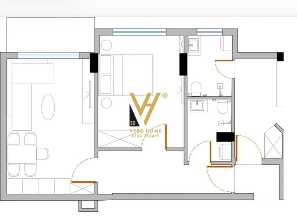 JEPET ZYRE 66 M2 ME QIRA TE KIKA1, KOMUNA E PARISIT 600 EURO 4