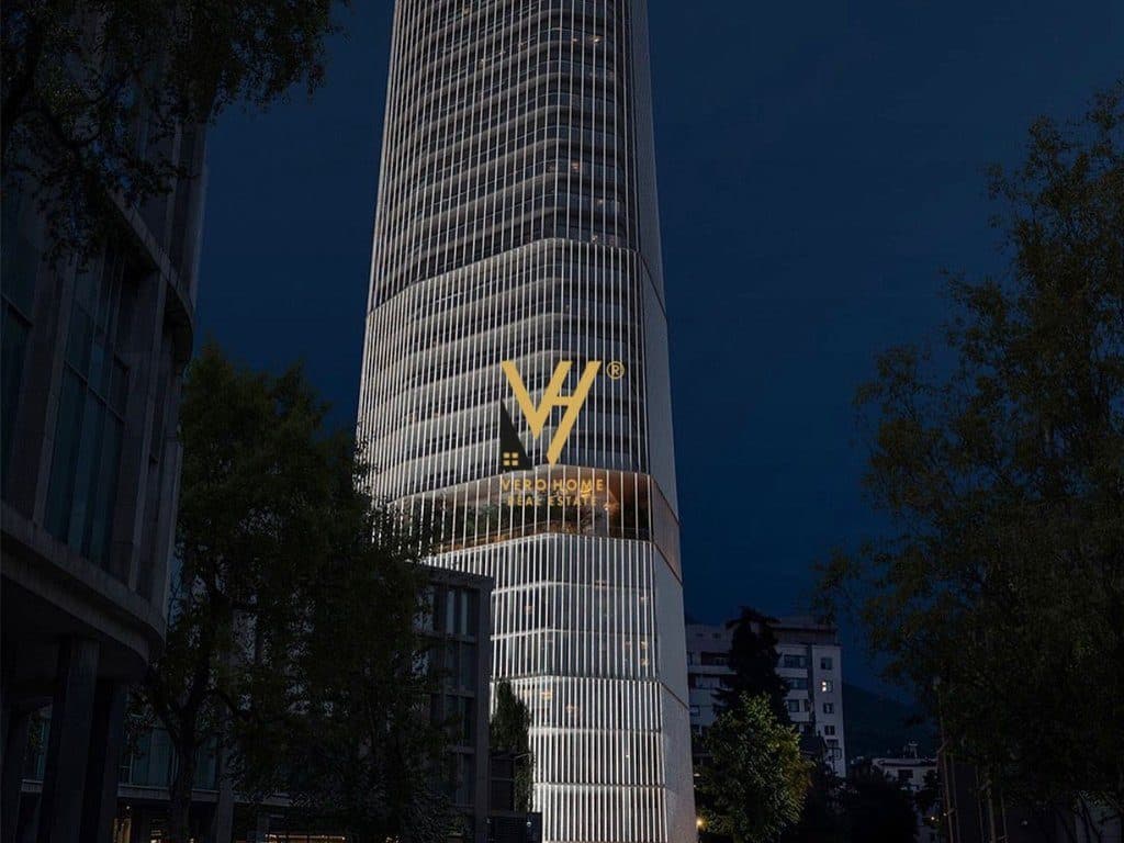 SHITEN APARTAMENTE ME CMIME KLERINGU TE EMBASSY TOWER