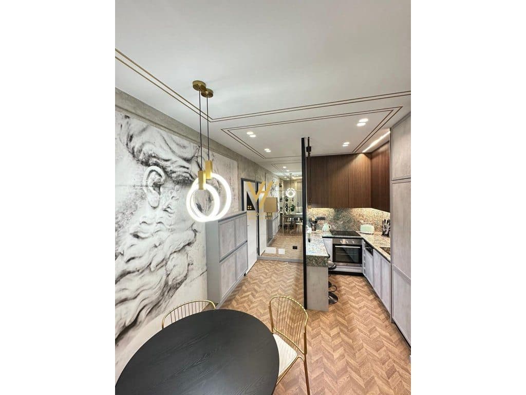 JEPET APARTAMENT 1+1+BLK ME QERA TE GARDEN BUILDING 1.100 EURO 2