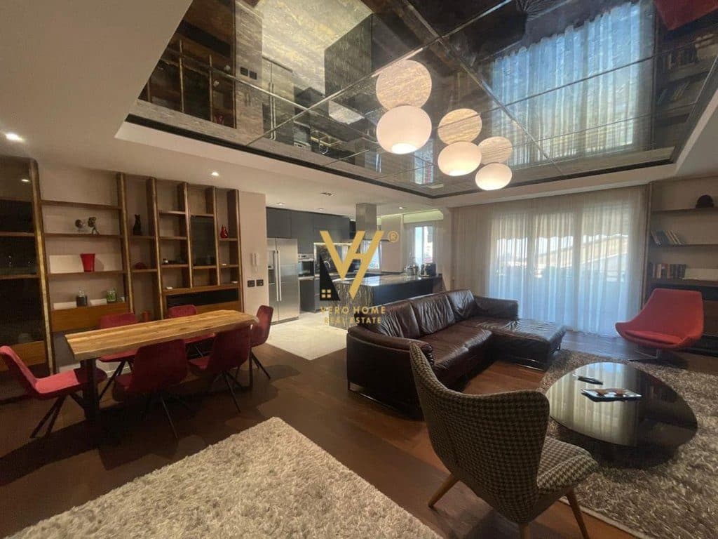 JEPET APARTAMENT LUKSOZ 3+1+2 ME QIRA TE KOPSHTI BOTANIK 1.500 EURO 2