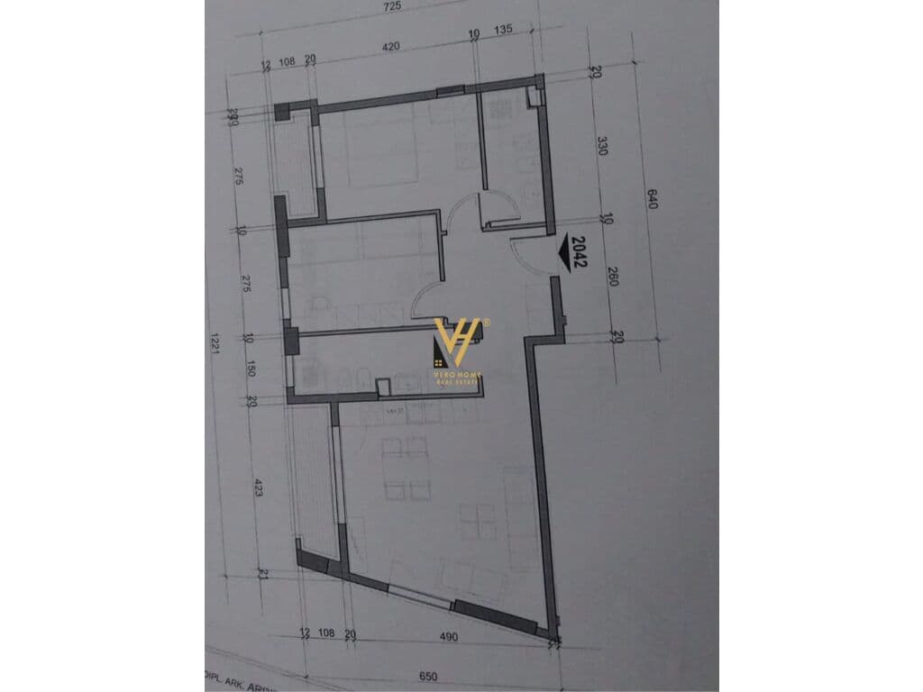 Jepet zyre me qera te Kompleksi Kontakt 97 m2