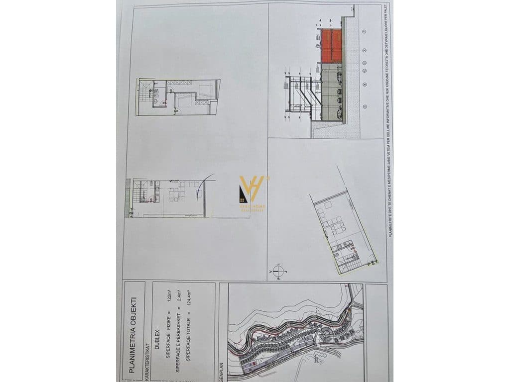 SHITET DUPLEX 2+1+2 TE REZ.SWAN LAKE, FARKE 190.000 EURO 2
