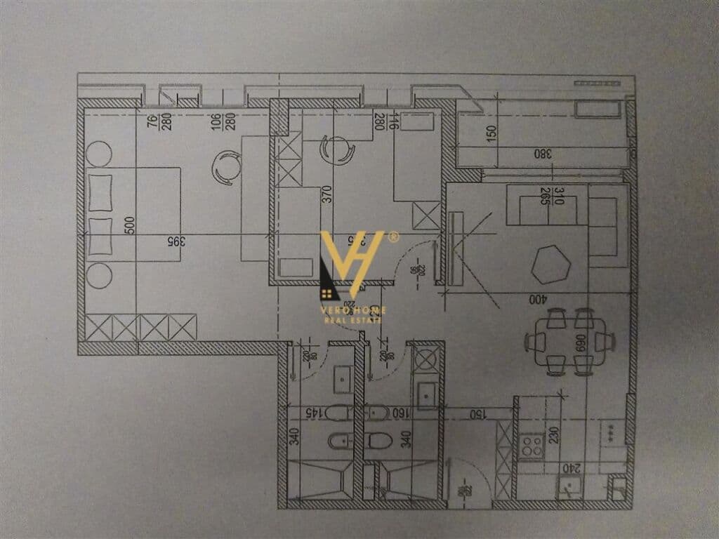 Shitet apartament 2+1+2+blk te Residence Riverside , Bulevardi Gjergji Fishta 113 m2 1