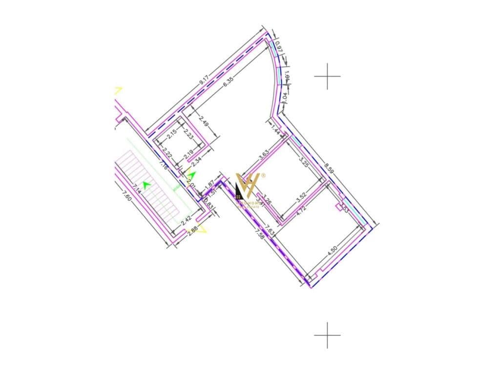 Shitet apartament 2+1 te Selvia 100 m2