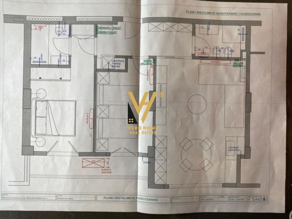 SHITET APARTAMENT 2+1+2 BALLKONE NE QENDER 310.000 EURO 3