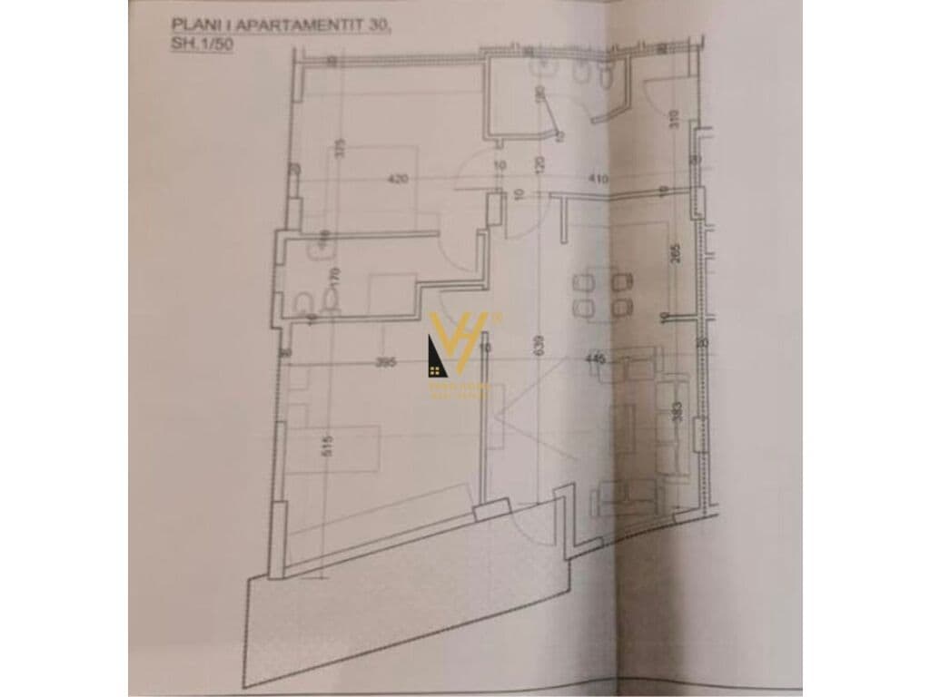 Shitet Apartament 2+1+2+post parkimi te Kafja e Rremes 113 m2
