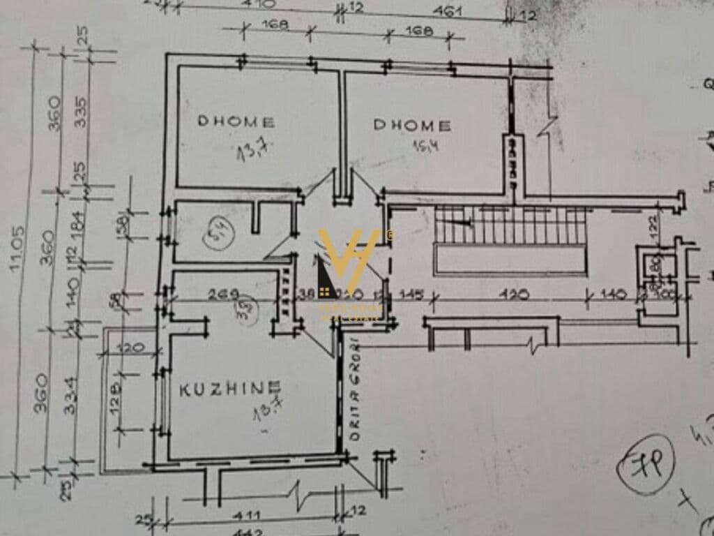 Shitet Apartament 2+1+ballkon te 21 Dhjetori 78 m2