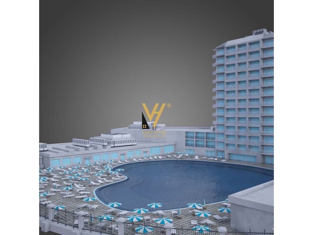 Shitet Hotel 6 katesh ne Sarande 1.400 m2